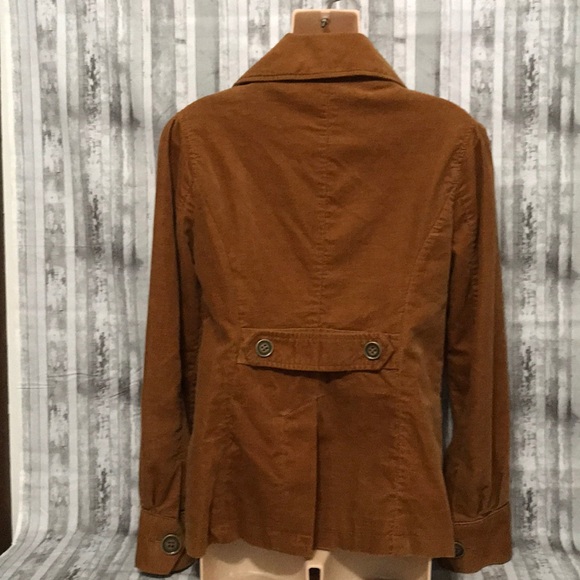 Mossimo brown pea coat size M - Picture 5 of 8